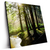 Led Wandbild Im Wald Quadrat Produktvorschau Seitlich