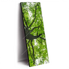 Led Wandbild Imposanter Baum Schmal Produktvorschau Seitlich