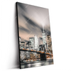 Led Wandbild Innenstadt Von Manhattan Hochformat Produktvorschau Seitlich