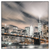Led Wandbild Innenstadt Von Manhattan Quadrat Produktvorschau Frontal