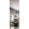Led Wandbild Innenstadt Von Manhattan Schmal Motivvorschau