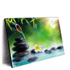 Led Wandbild Japanischer Brunnen Querformat Produktvorschau Seitlich