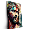 Led Wandbild Jesus Christus Mit Dornenkrone Hochformat Produktvorschau Seitlich