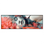 Led Wandbild Jolanda Frau Mit Blumen Im Haar Panorama Produktvorschau Frontal