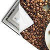 Led Wandbild Kaffee Genuss Hochformat Materialvorschau