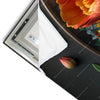 Led Wandbild Kaffee Inmitten Wunderschoener Blumen Panorama Materialvorschau