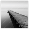 Led Wandbild Kalter Morgen Am Meer Quadrat Produktvorschau Frontal