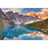 Led Wandbild Kanadischer Bergsee Querformat Motivvorschau