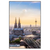 Led Wandbild Koelner Skyline Hochformat Produktvorschau Frontal