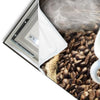 Led Wandbild Koestlicher Kaffee Hochformat Materialvorschau