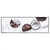 Led Wandbild Kokosnuesse Mit Wasserspritzer Panorama Produktvorschau Frontal