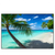 Led Wandbild Kokospalme Am Strand Querformat Produktvorschau Frontal