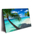 Led Wandbild Kokospalme Am Strand Querformat Produktvorschau Seitlich