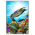 Led Wandbild Korallen Fische Hochformat Produktvorschau Frontal