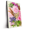 Led Wandbild Kraeuter Blumen Hochformat Produktvorschau Seitlich