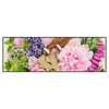 Led Wandbild Kraeuter Blumen Panorama Produktvorschau Frontal