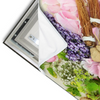 Led Wandbild Kraeuter Blumen Querformat Materialvorschau