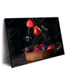 Led Wandbild Kuchen Mit Frischen Beeren Querformat Produktvorschau Seitlich