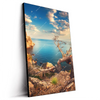Led Wandbild Kuestenlandschaft Mit Altem Baum Hochformat Produktvorschau Seitlich