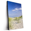 Led Wandbild Kuestenwanderung Durch Sandduenen Hochformat Produktvorschau Seitlich