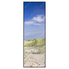 Led Wandbild Kuestenwanderung Durch Sandduenen Schmal Produktvorschau Frontal