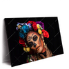 Led Wandbild La Calavera Catrina No 2 Querformat Produktvorschau Seitlich
