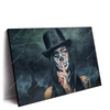 Led Wandbild La Calavera Catrina Querformat Produktvorschau Seitlich