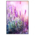 Led Wandbild Lavendelbluetenfeld Hochformat Produktvorschau Frontal