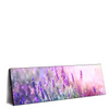 Led Wandbild Lavendelbluetenfeld Panorama Produktvorschau Seitlich