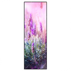 Led Wandbild Lavendelbluetenfeld Schmal Produktvorschau Frontal