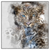 Led Wandbild Leopard Aquarell Quadrat Produktvorschau Frontal