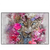 Led Wandbild Leopard Blumen Querformat Produktvorschau Frontal