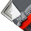 Led Wandbild Leopard Eleganz Trifft Abstraktion Querformat Materialvorschau