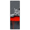 Led Wandbild Leopard Eleganz Trifft Abstraktion Schmal Produktvorschau Frontal