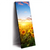 Led Wandbild Leuchtend Gelbe Sonnenblumen Am Abend Schmal Produktvorschau Seitlich