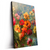 Led Wandbild Leuchtende Fruehlingsblumen Hochformat Produktvorschau Seitlich