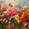 Led Wandbild Leuchtende Fruehlingsblumen Quadrat Motivvorschau