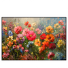 Led Wandbild Leuchtende Fruehlingsblumen Querformat Produktvorschau Frontal