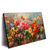 Led Wandbild Leuchtende Fruehlingsblumen Querformat Produktvorschau Seitlich