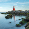 Led Wandbild Leuchtturm An Der Nordsee Querformat Zoom