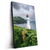 Led Wandbild Leuchtturm Auf Insel Hochformat Produktvorschau Seitlich
