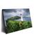 Led Wandbild Leuchtturm Auf Insel Querformat Produktvorschau Seitlich