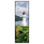 Led Wandbild Leuchtturm Auf Insel Schmal Produktvorschau Frontal
