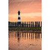 Led Wandbild Leuchtturm Bei Sonnenuntergang Hochformat Motivvorschau