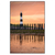 Led Wandbild Leuchtturm Bei Sonnenuntergang Hochformat Produktvorschau Frontal