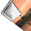Led Wandbild Leuchtturm Bei Sonnenuntergang Querformat Materialvorschau