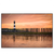 Led Wandbild Leuchtturm Bei Sonnenuntergang Querformat Produktvorschau Frontal
