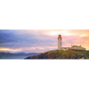 Led Wandbild Leuchtturm Bei Stuermischer See Panorama Motivvorschau
