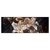 Led Wandbild Lilien In Goldenem Rauch Panorama Produktvorschau Frontal
