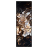 Led Wandbild Lilien In Goldenem Rauch Schmal Produktvorschau Frontal